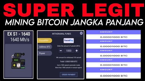 Auto Panen Bitcoinmining Bitcoin Jangka Panjang Terbukti Membayar