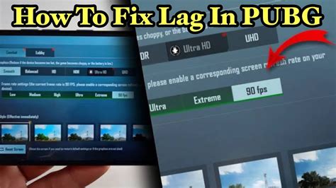 How To Fix Lag In PUBG BGMI LAG FIX Lag Fix Low End Device