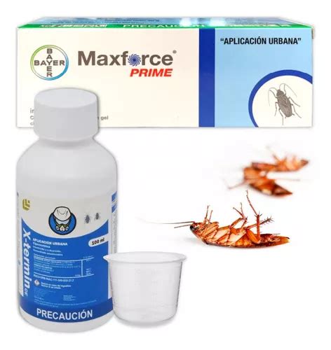 Kit Mata Cucarachas Bayer Maxforce Y Biothrine Fácil De Usar Envío gratis