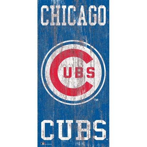 Fan Creations Chicago Cubs - Unframed Graphic Art on Wood & Reviews ...