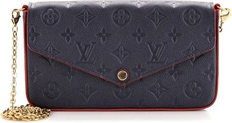 Louis Vuitton Felicie Pochette Monogram Empreinte Leather Shopstyle Wallets And Card Holders