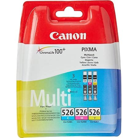 Canon Druckertinte Pigment Und Farbstofftinte Multipack Druckertinte