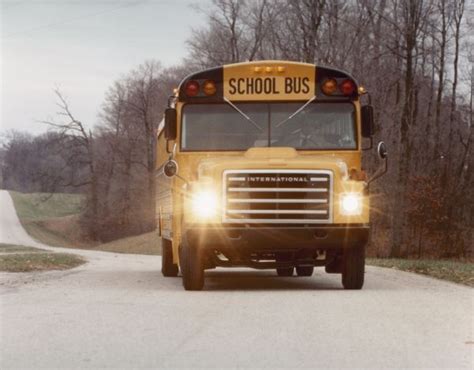 Ih S Series School Bus Photograph Wisconsin Historical Society