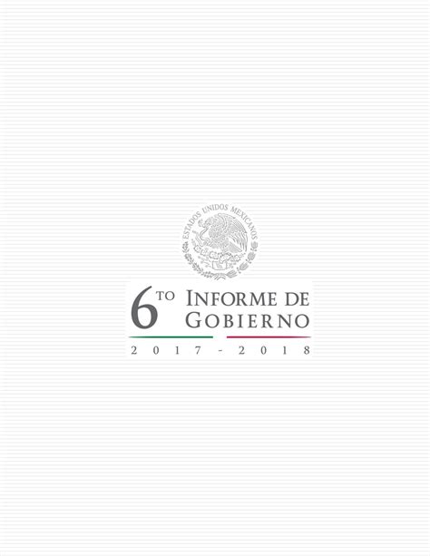 Sexto Informe De Gobierno De Enrique Peña Nieto By El Sol De México Issuu