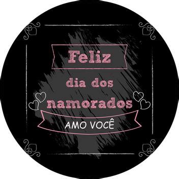 Painel De Lona Redondo Feliz Dia Dos Namorados Amo Voc Arabescos E