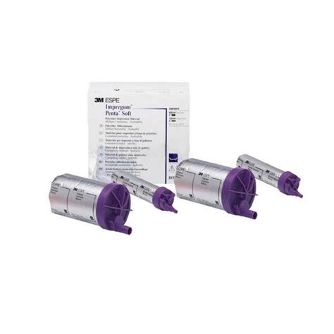 3m Impregum Penta Soft Double Pack Medium Body Polyether Impression Ma Anson Dental Supply