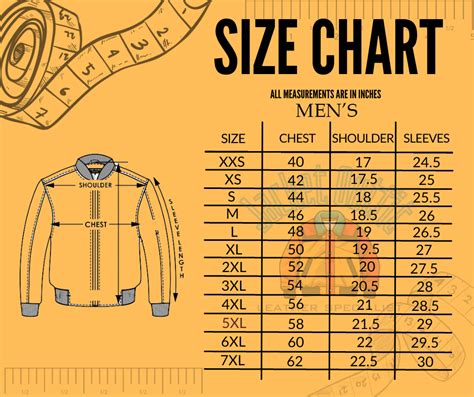 Size chart