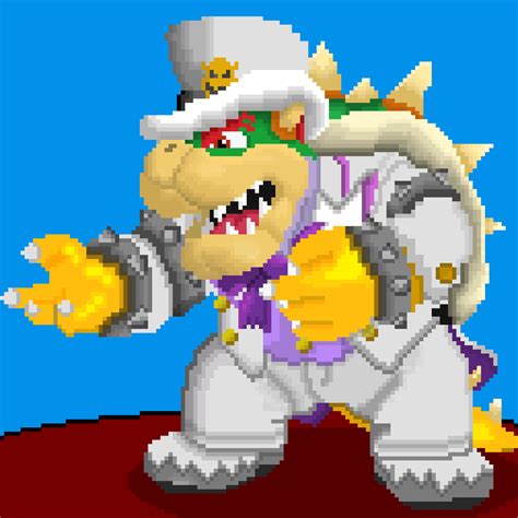 Bowser Pixel Art Rmario