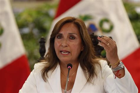 Boluarte sepulta promesa de adelantar las elecciones en Perú Afirma