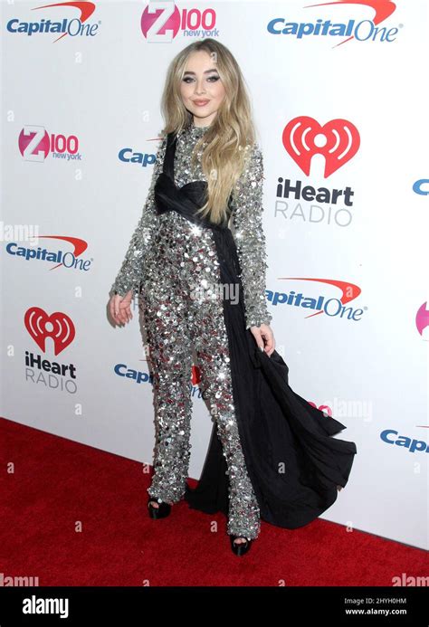 Sabrina Carpenter Arriving For Z100s Iheartradio Jingle Ball 2018 At