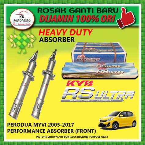 Pasang Perodua Myvi Kyb Ultra Rs Performance Absorber