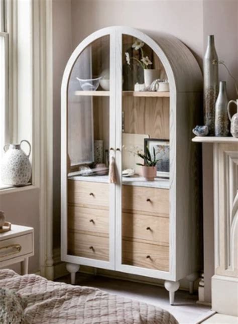 Arched Glass Fern Storage Cabinet Anthropologie