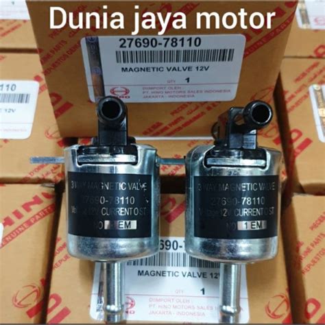 Jual Brake Valve Exhaust 3 Wait Magnetic Hino Dutro 130ht 12volt