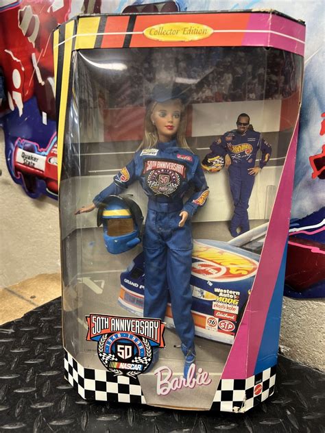 Mavin Th Anniversary Nascar Barbie Doll