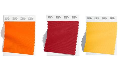 Pantones Fall New York Fashion Week Color Palette In Color