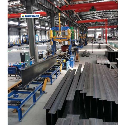 Zhouxiang H Beam Welding Making Fabrication Machine H Beam Steel