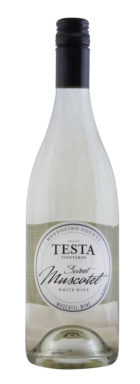 Testa Vineyards Mendocino County Muscatel 750 Ml At Amazons Wine Store