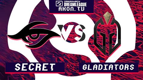 Dota Ru Team Secret Vs Gaimin Gladiators Bo Dpc Eu Tour