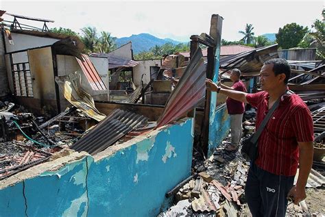 Rumah Bekas Imam Musnah Dalam Kebakaran