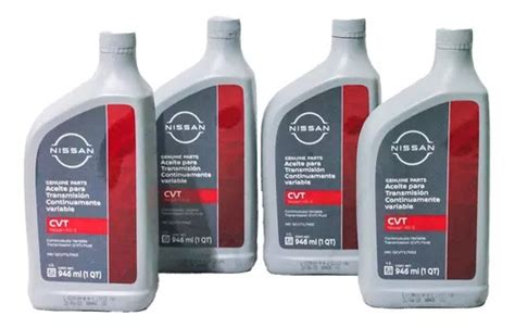 4 Aceites Originales Nissan Para Transmision Automatica Cvt Meses Sin