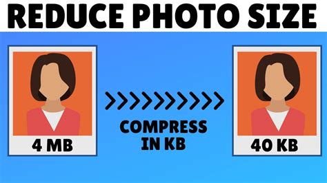 How To Reduce Photo Size In Kb Youtube
