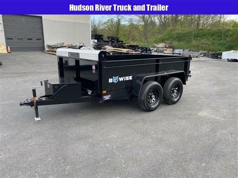 2024 Bwise 6x10 Tandem Axle Dump Trailer Hudson River Truck And