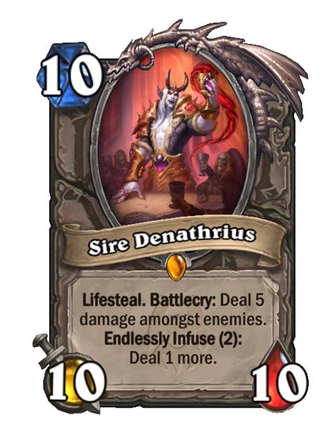 Sire Denathrius Hearthstone Wiki