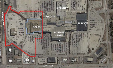 Southridge Mall Map