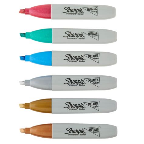 Sharpie® Chisel Tip Metallic Permanent Markers Michaels