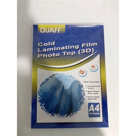 Quaff Photo Top A Glossy Matte Glitter D Rainbow Cold Laminating