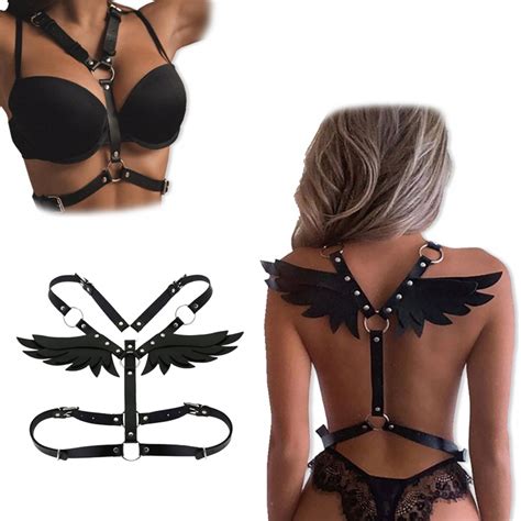 Купить Leather Sex Body Harness Wing отзывы фото и характеристики на