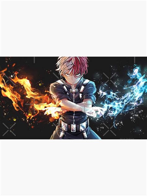 My Hero Academia Posters Todoroki Bnha Poster Rb2210 My Hero