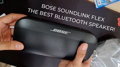 Best Bluetooth Speaker 2022 Unboxing Bose Soundlink Flex Youtube