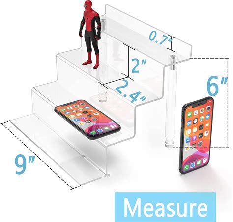 Iso Bsci Factory Wholesale Custom Acrylic Riser Display Shelf China