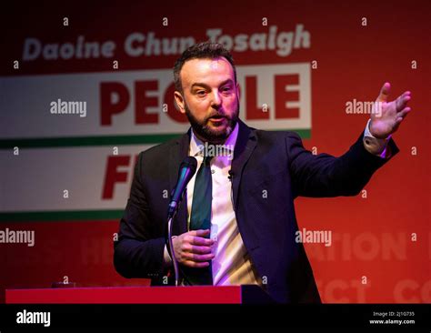 Sdlp Leader Colum Eastwood During The Social Democrat And Labour Party Sdlp Spring Conference