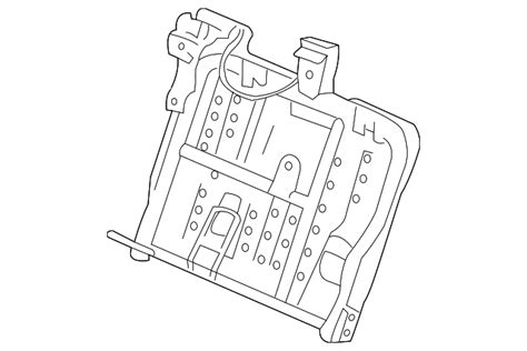 Tm A Frame R Rear Seat Back Honda Insight Honda Car