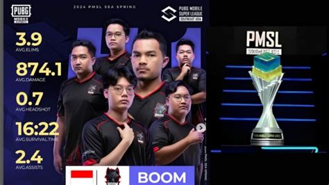 Hasil Grand Final Pmsl Sea Spring Boom Esports Rebut Puncak