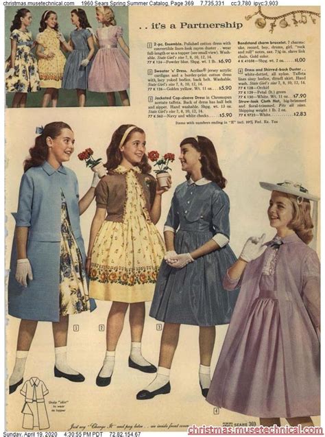 1960 Sears Spring Summer Catalog Page 369 Christmas Catalogs And Holiday Wishbooks Vintage