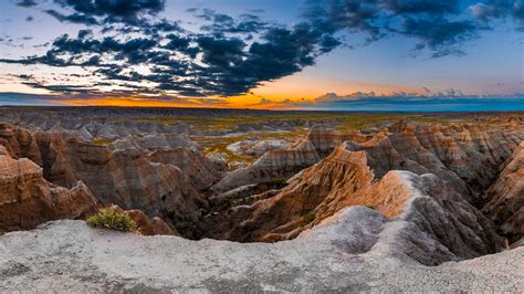 Wallpaper South Dakota, Badlands National Park, USA, mountains, rocks ...