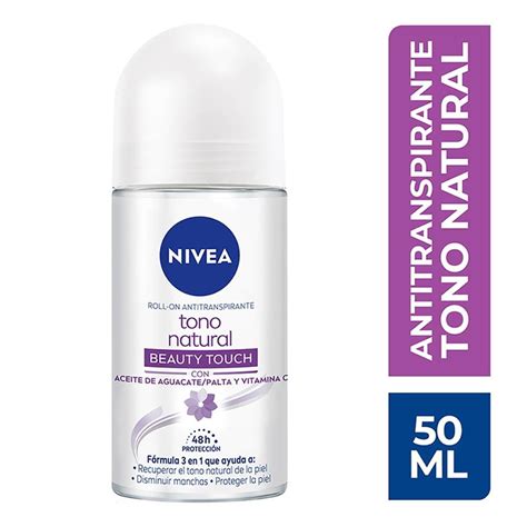 Antitranspirante Nivea Tono Natural Beauty Touch Roll On Ml Walmart