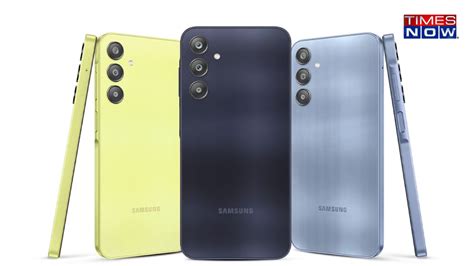 Samsung Samsung Launches Galaxy A25 5g And Galaxy A15 5g In India Powerful Cameras And Vibrant