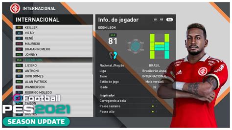 PES 2021 PATCH BMPES 8 5 FACES DE TODOS OS JOGADORES DO INTERNACIONAL