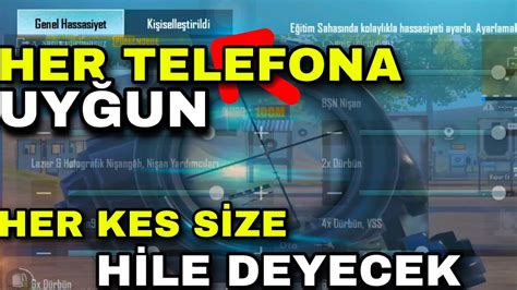 D Nayanin En Y Hassas Yet Ve Kontrol Ayarlari Hassas Yet Ayari Pubg