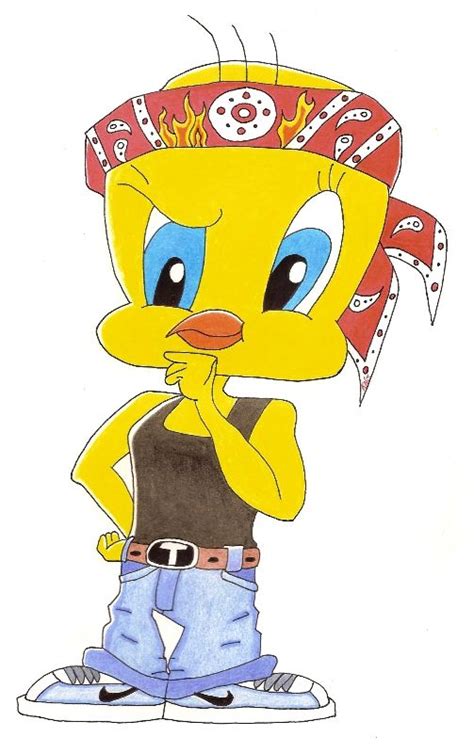 Gangster Tweety Bird Wallpaper