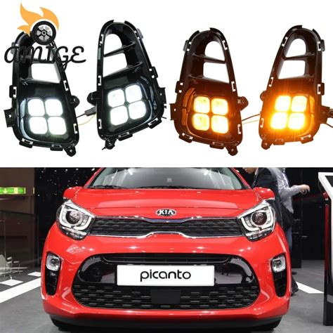 Luces De D A Led De V Para Kia Picanto Intermitente