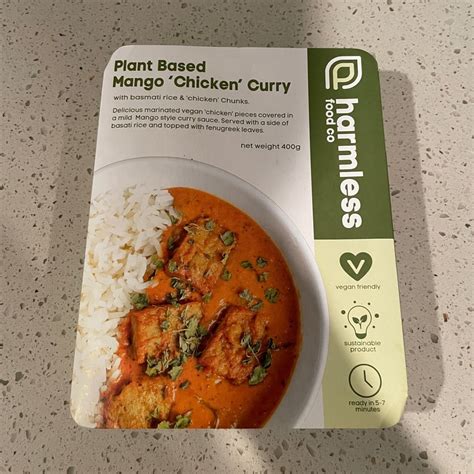 Harmless Food Co Mango Chicken Curry 评价 abillion