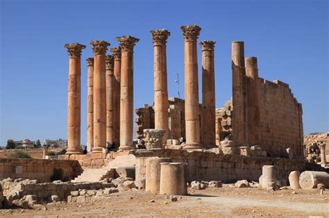 Jerash Ancient Unesco World Heritage Site Amman Jordan Middle East