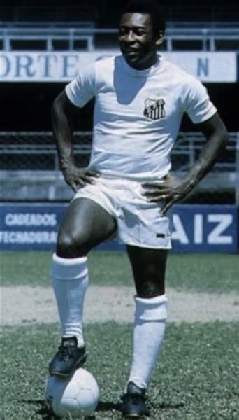 Lot Detail - Pele 1970-1971 Santos Match Worn & Signed Jersey