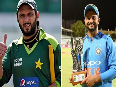 Shahid Afridi Insist Suresh Raina On Deleting The Tweet After He Slams