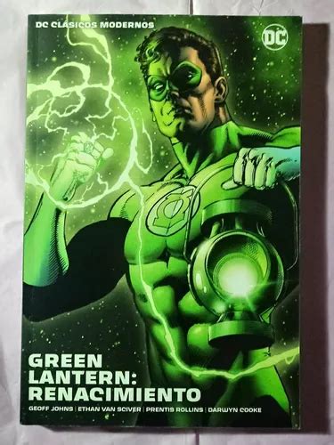 Green Lantern Renacimiento Libro Juvenil Cuotas Sin Interés